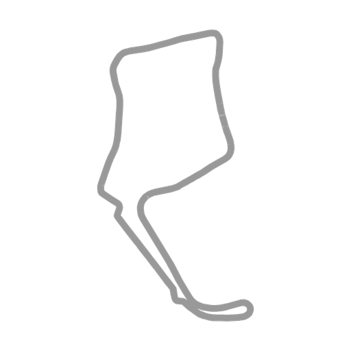 Track map for Oulton Park (International Circuit)