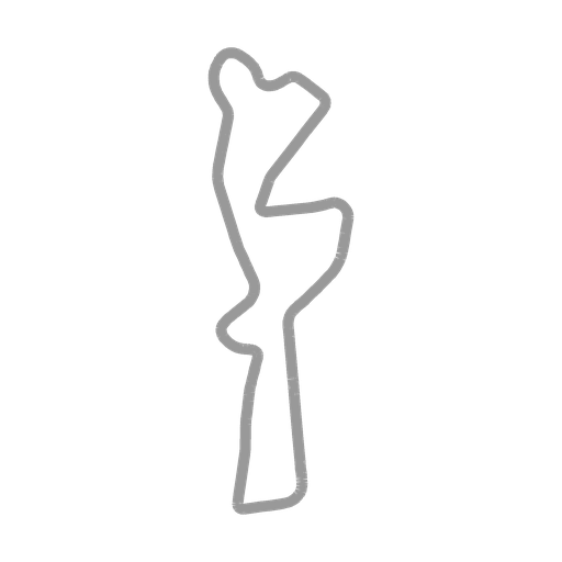 Track map for Oregon Raceway Park