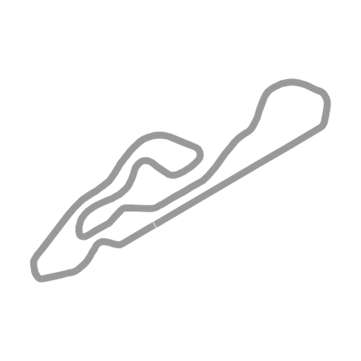 Track map for NCM Motorsports Park (Grand Max Straight)