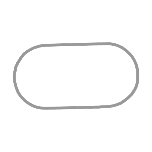Track map for Grundy County Motor Speedway