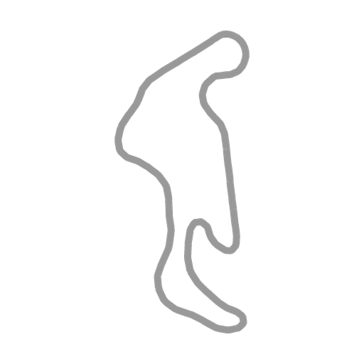 Track map for Thunderhill Raceway (West)