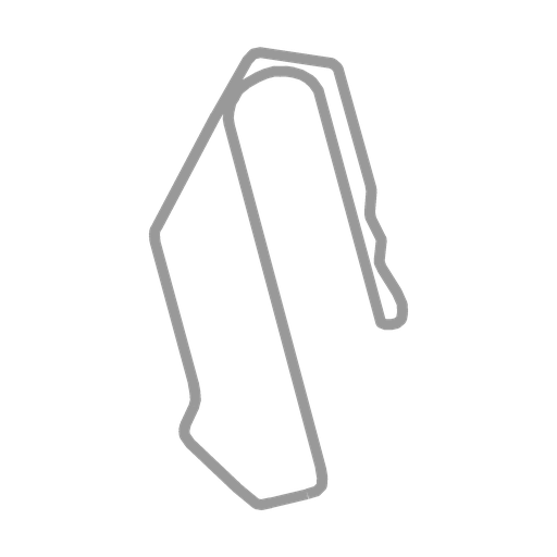 Track map for Florida International Rally & Motorsports Park (FIRM) (Full Course Clockwise - No Shoebox)