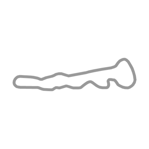 Track map for Bondurant School Track Map (Nasa Looper Config)