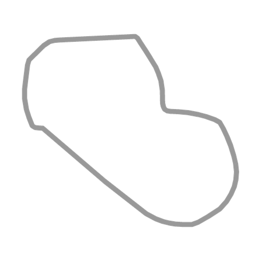 Track map for Choccolocco Park Racetrack