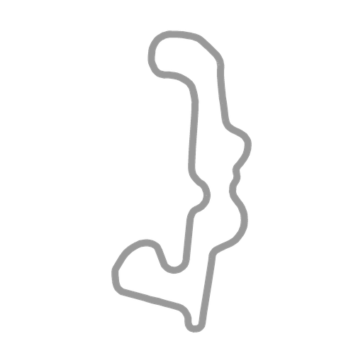 Track map for The Bend Motorsport Park (East Circuit)