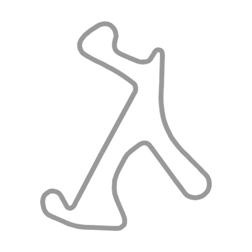 Track map for Dezzi Raceway (Clockwise)