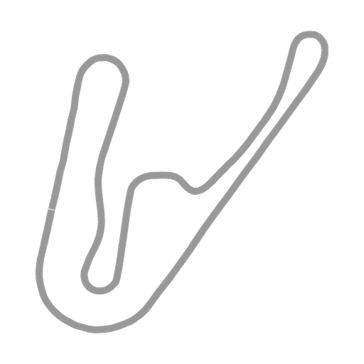 Track map for Tsukuba Circuit 2000 (Motorcycle)