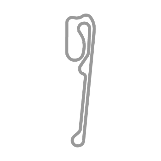 Track map for Palm Beach International Raceway