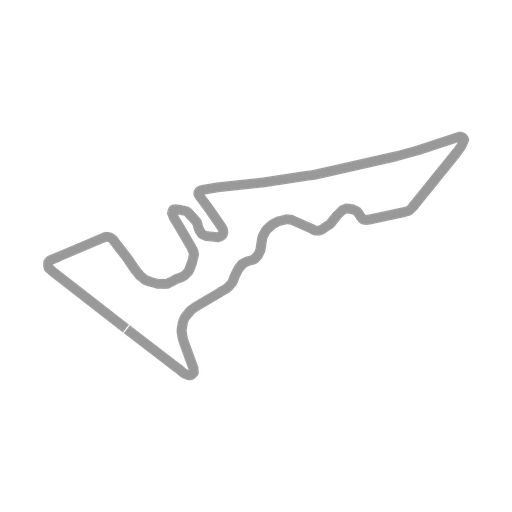 Track map for Circuit Of The Americas (COTA)