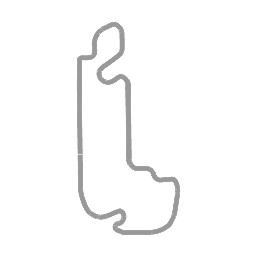 Track map for Indianapolis Motor Speedway (Road Course)