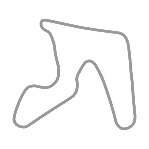 Track map for Hallett Motor Racing Circuit