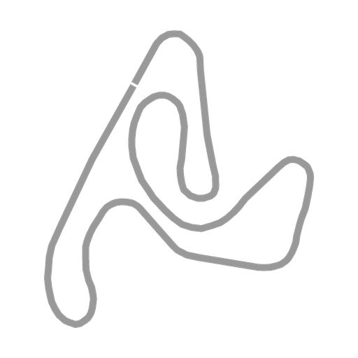 Track map for Pheasant Wood Circuit (Clockwise)