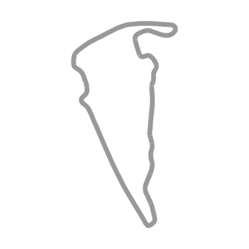 Track map for Virginia International Raceway (Full Course)