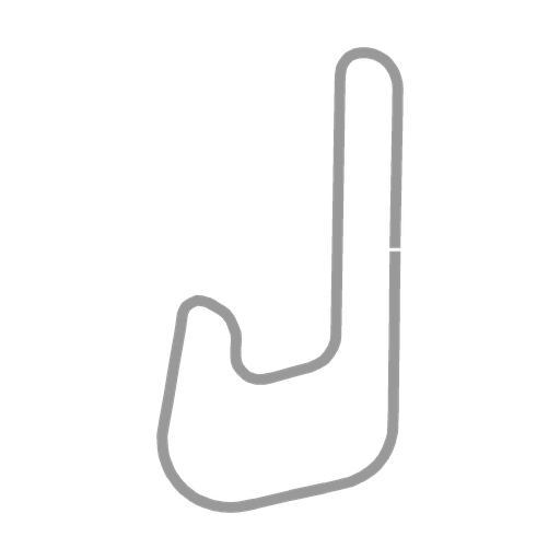 Track map for Queensland Raceway (Clubman Circuit)