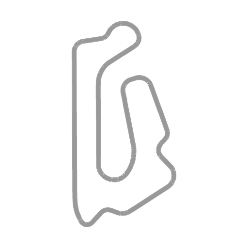 Track map for Mid America Motorplex