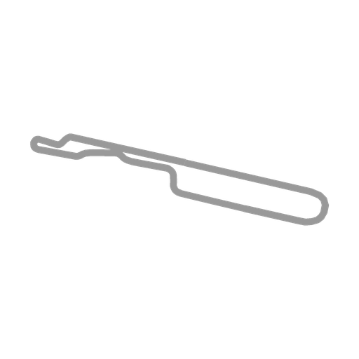 Track map for Salinas Speedway (short)