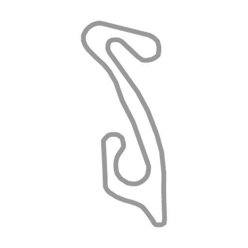 Track map for Mihama Circuit