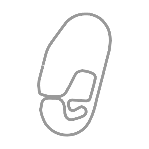 Track map for Charlotte Motor Speedway (Roval)