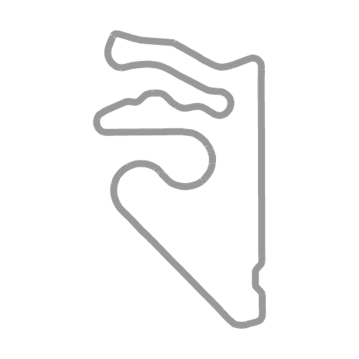 Track map for Spring Mountain Motorsports Ranch (Lauda C)