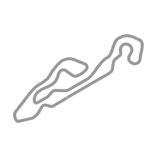 Track map for NCM Motorsports Park (Grand Full ( T13/14 start/finish))